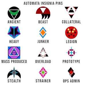 Automata Archetype Pins