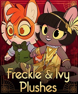 Both the Ivy and Freckle Plushes