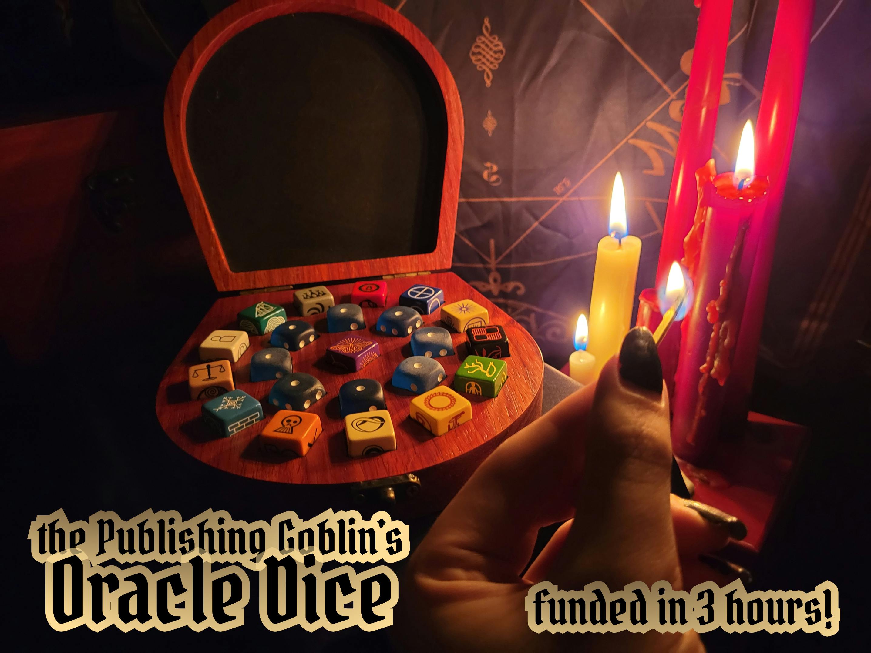 Publishing Goblin's Oracle Dice, 2nd Edition