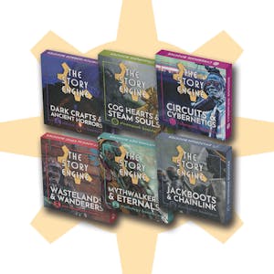 THE STORY ENGINE DECK  "Founder" Story Prompts Booster Set