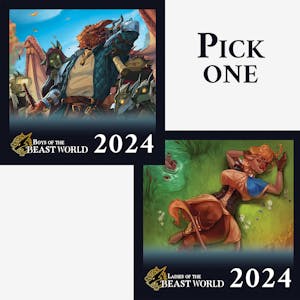 Beast World 2024 Pinup Calendar