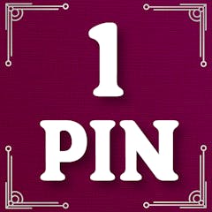 One Pin