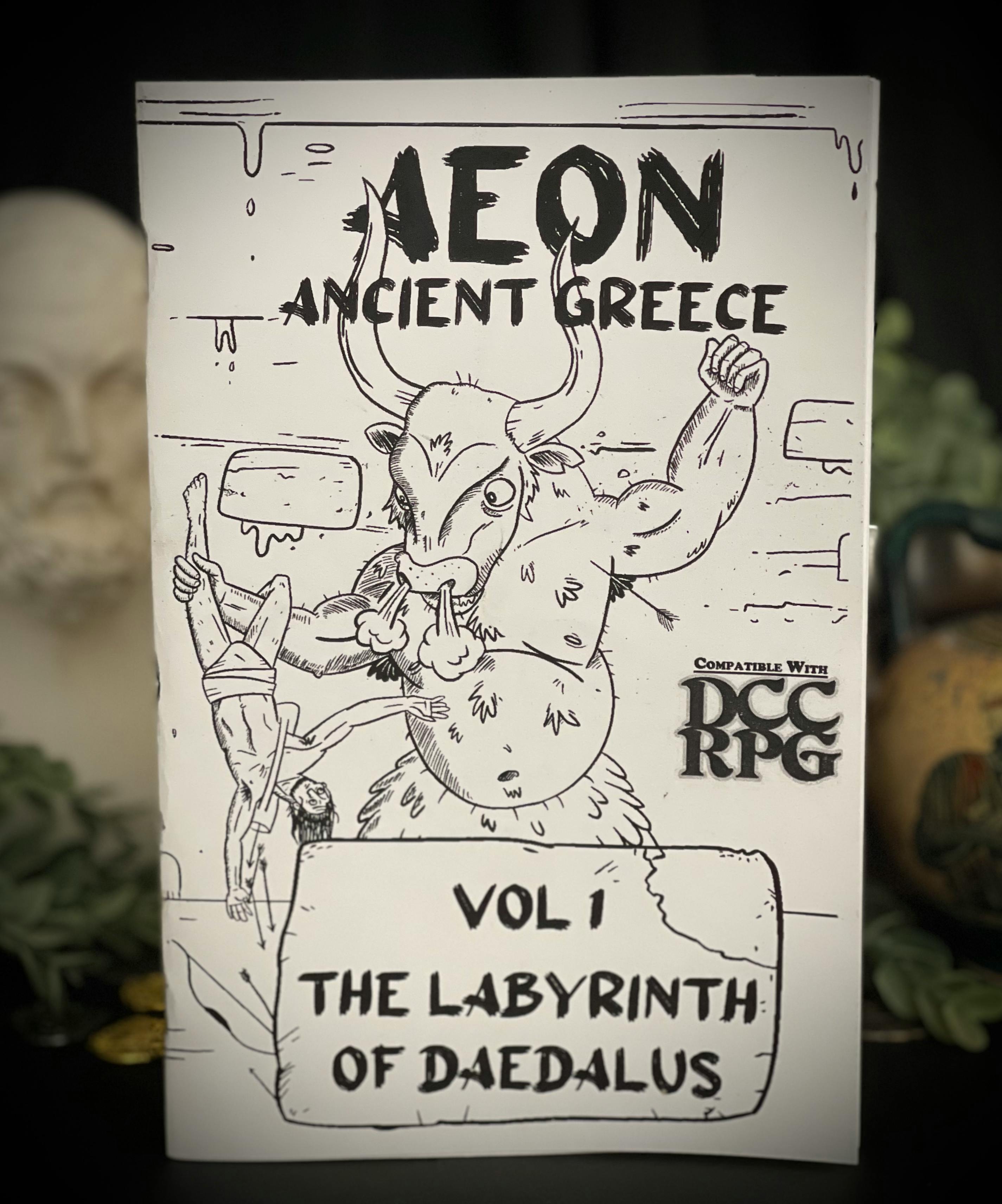 AEON: Ancient Greece Volume 1 - The Labyrinth of Daedalus - PDF ONLY