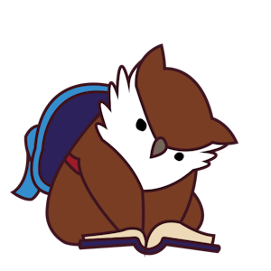 Studying, Owlbear Wizard Pin (020)