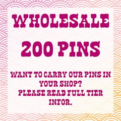 Wholesale - 100 Pins
