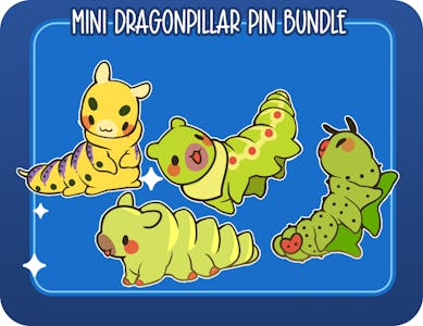 Mini Dragonpillar Pin Bundle