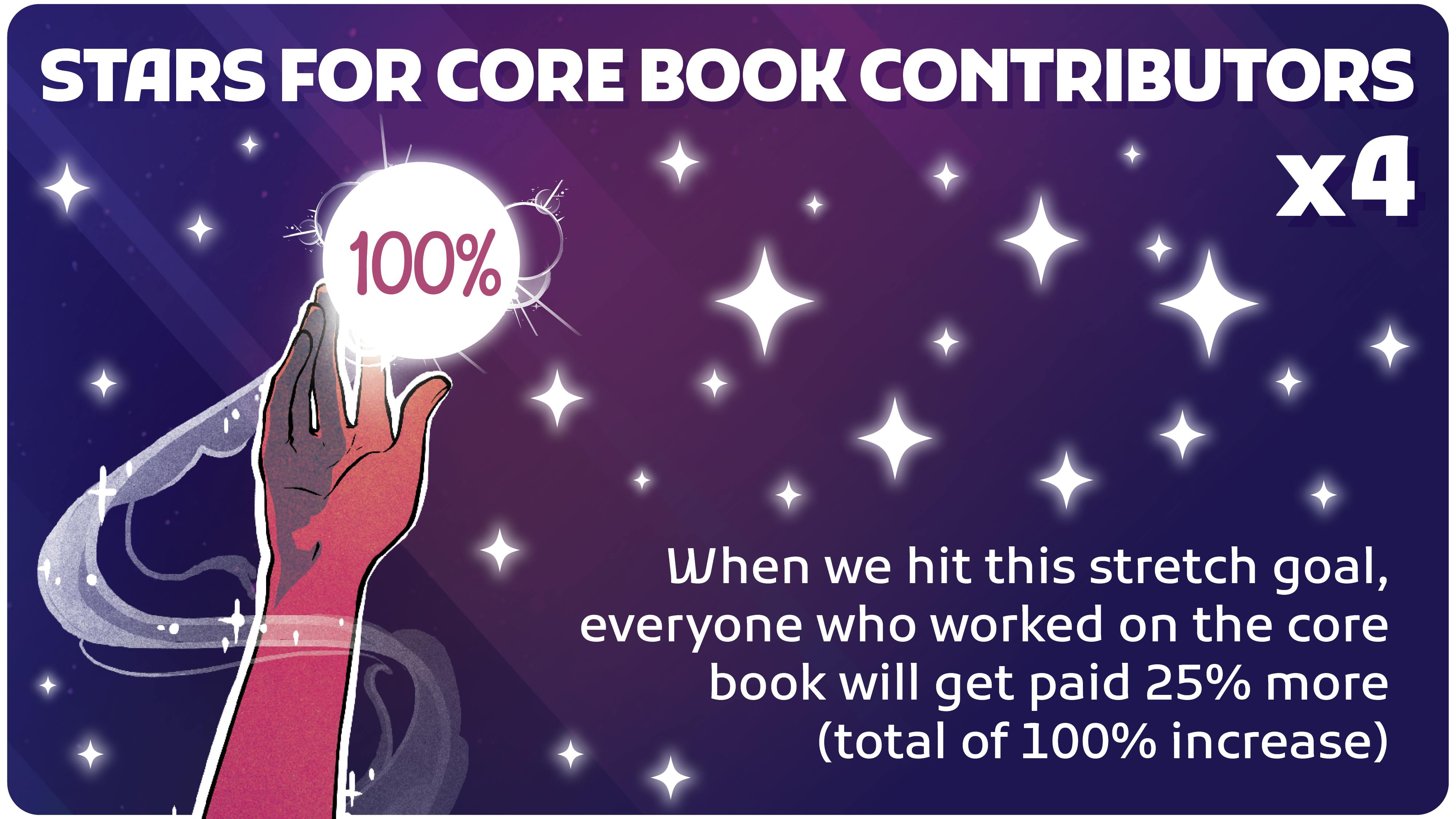 Stars for Core Book Contributors x4