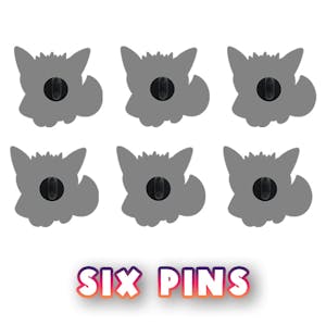 SIX Pin Pack (of your choice)