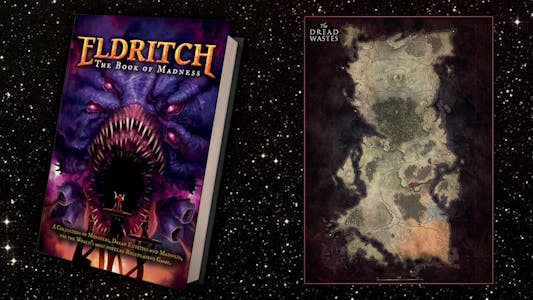 Eldritch: the Book of Madness + Map of the Wastes - PDF ONLY