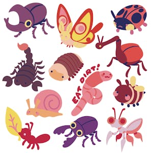 Bug Sticker of your choice