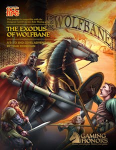 The Exodus of Wolfbane, A 0-2nd Level DCC-Compatible Adventure, PDF