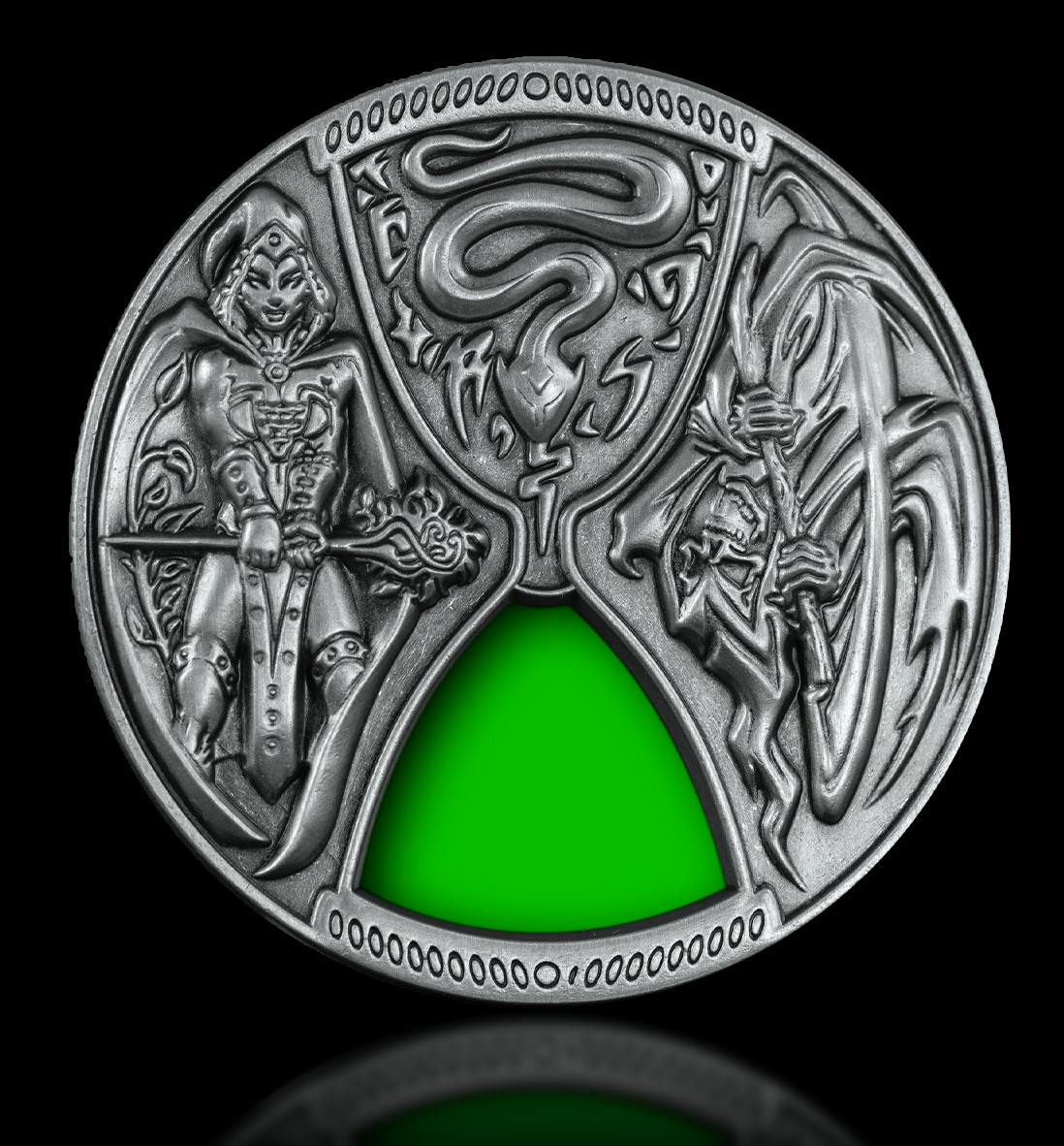 The Spellcaster Hero Pin, RPG Health Indicator Pin