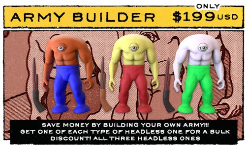 ARMY BUILDER - One of each colorway at a DISCOUNT!