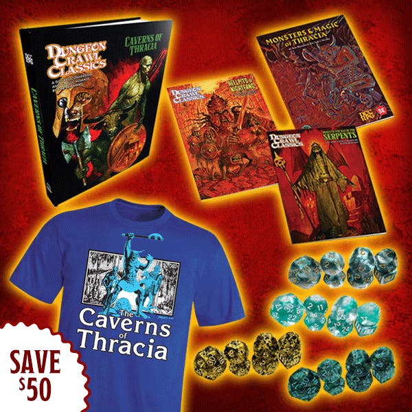 (Save $50) Full Thracia DCC Collection of Books + Merch!