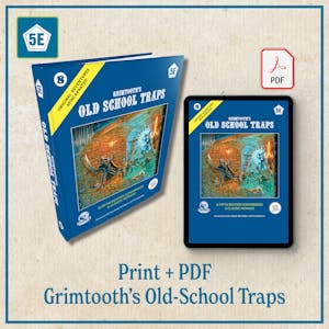 Print+PDF, 5E, Grimtooth's Old-School Traps