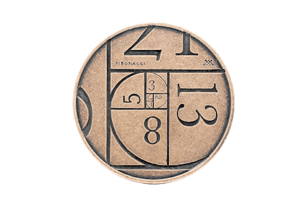 One Copper Fibonacci Coin