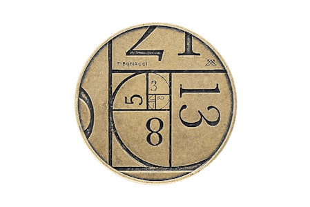 One Bronze Fibonacci Coin