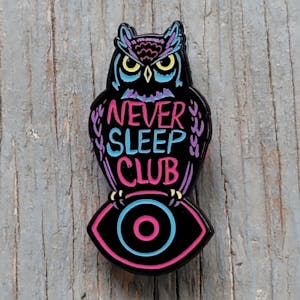NEVER SLEEP CLUB Neon Owl