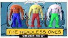 Fletcher Hanks HEADLESS ONES: 8-inch Sofubi Vinyl Art Toys