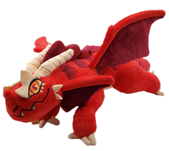 Comet the Red Fire Dragon Plush