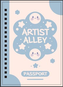 A6 Reusable Stickerbook (Artist Alley Passport)