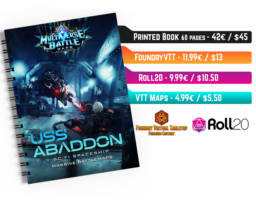 5 Massive RPG Battlemap Books (Fantasy, Sci-Fi & Cyberpunk) - BackerKit