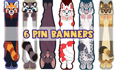 6 Pin Banners