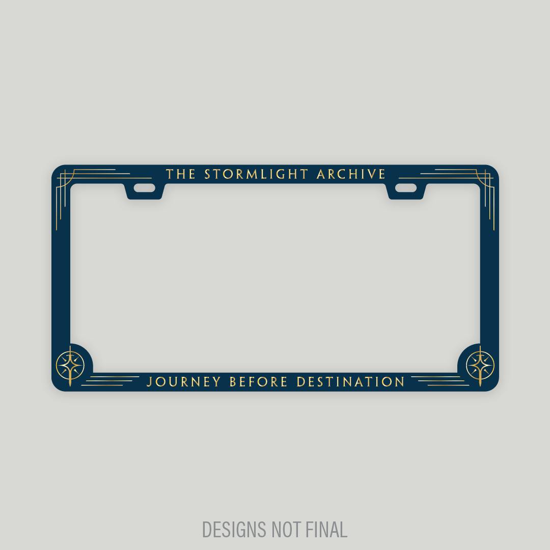 Stormlight License Plate Cover