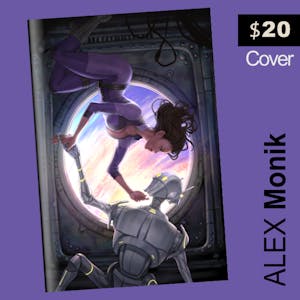 Alicia Carter #3 Alex Monik Cover (Virgin)