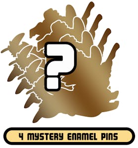 Four (4) Mystery Enamel Pins
