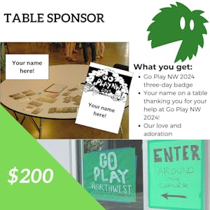 Table Sponsorship