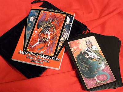 The Men Plus Monsters Tarot Deck + Bag + Guidebook