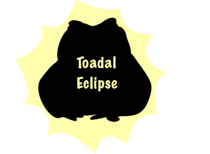 Toadal Eclipse vinyl sticker 2 inch