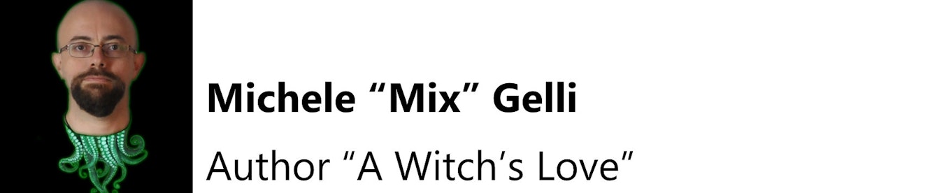 Michele "Mix" Gelli: Author "A Witch's Love"