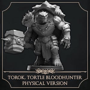 Torok, Tortle Bloodhunter - Physical