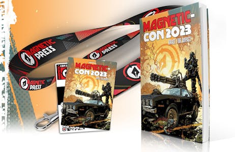 MAGNETIC-CON 2023 BOOK w/ Lanyard and Badge