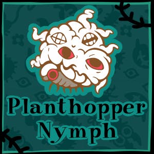 Planthopper Nymph Mini Enamel Pin
