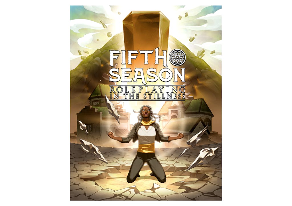 The Standard Edition cover of The Fifth Season Roleplaying.