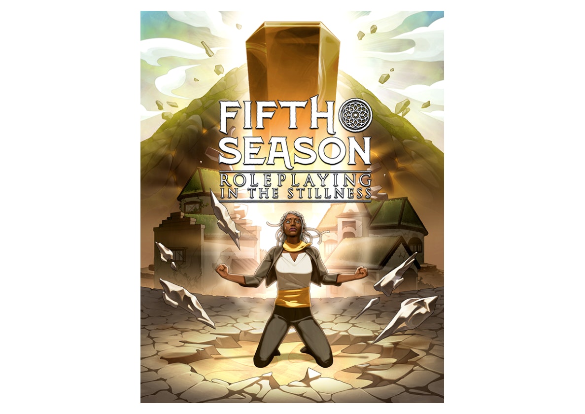 The Standard Edition cover of The Fifth Season Roleplaying.