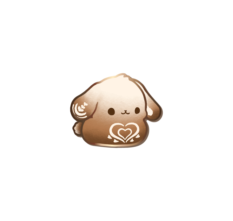 Bunnypuccino - Delibunny pin