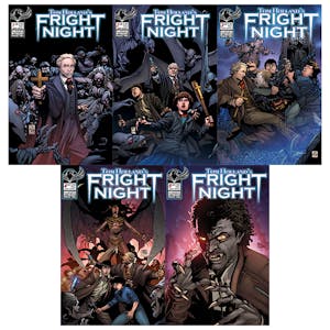 FRIGHT NIGHT "UNDEAD BY DAWN" #1-5 MAIN COVERS SET