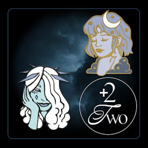 Additional Two Femme Forecast Pins (x2 Pins)