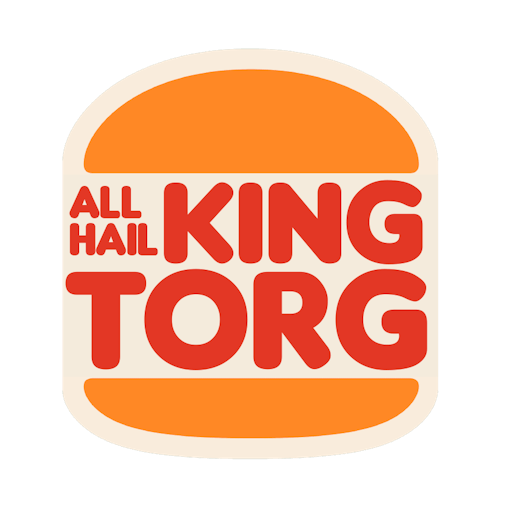 All Hail King Torg Sticker