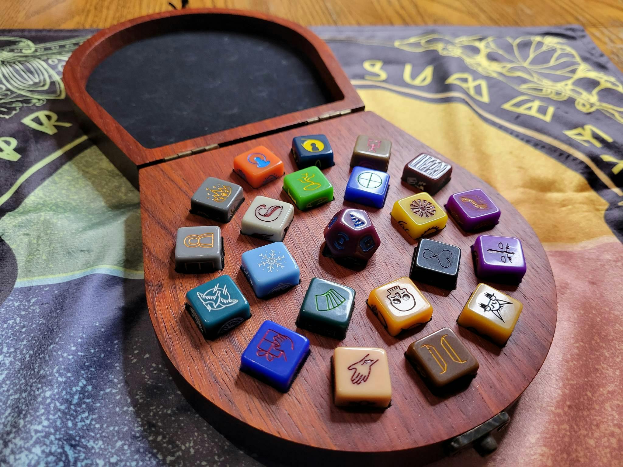 Publishing Goblin's Oracle Dice, 2nd Edition Updates BackerKit