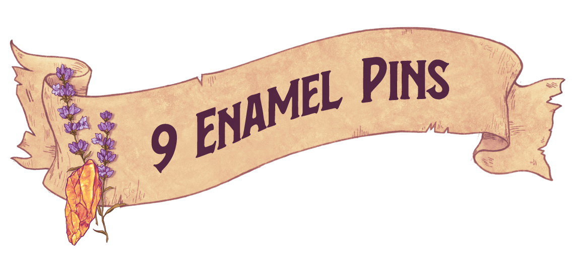 🌈 Nine Enamel Pins 🏳️‍🌈