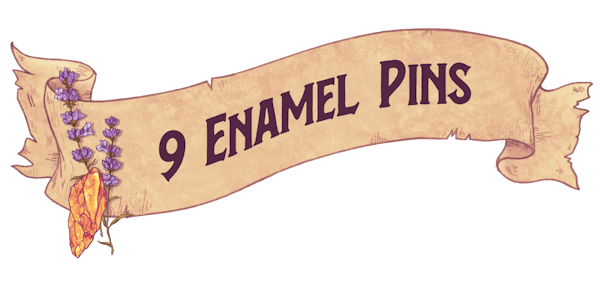 🌈 Nine Enamel Pins 🏳️‍🌈