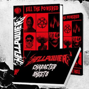 The Powered - Hardcover + Character Sheet + Surprise
