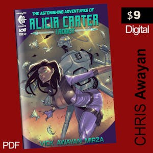 Alicia Carter #2 Chris Awayan Cover (Digital PDF)