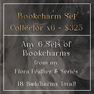 Bookcharm Set Collector Plus! - 6 Complete Sets - 18 Bookcharms!