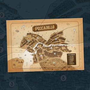 Map of Peccadillo - Flabbergasted